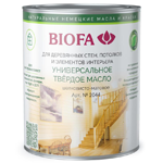 Универсальное твердое масло Biofa 2044