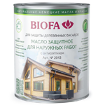 Масло защитное с антисептиком Biofa 2043