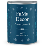 Интерьерная матовая краска Fama Dеcor Ozean Linie-5