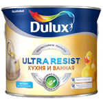 Белая краска Dulux Ultra Resist для кухни и ванной