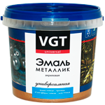 Акриловая декоративная эмаль VGT (металлик)