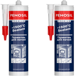 Герметик жаростойкий Penosil+1500 C Sealant