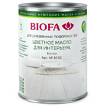Масло для интерьера белое Biofa 8510 Color-Oil For Indoors