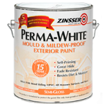 Фасадная краска Zinsser Perma-White Semi-Gloss Exterior Paint